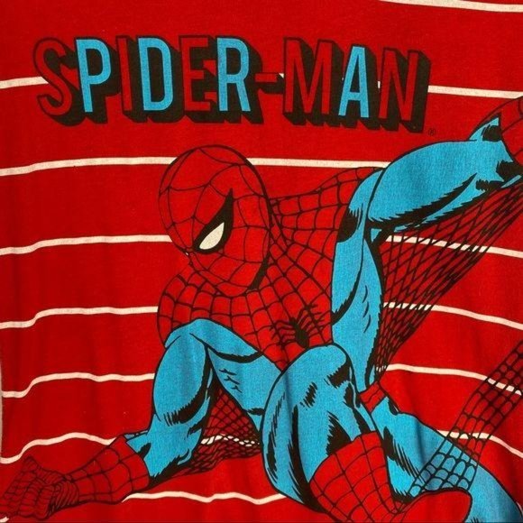 4/$25 Marvel Heroes SpiderMan Short Sleeve Shirt Youth - Picture 3 of 7